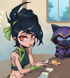 akali from league of legends by phantom ix row