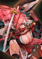 baiken from guilty gear by magion02