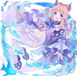 sangonomiya kokomi from genshin impact by nomio
