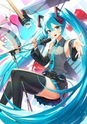 hatsune miku from vocaloid
