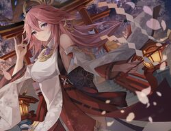 yae miko from genshin impact