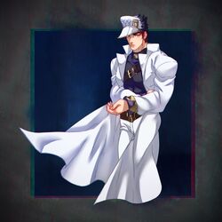 kujo jotaro from diamond wa kudakenai by less end