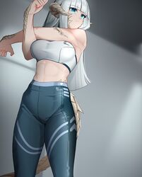 au ra from final fantasy by warashi