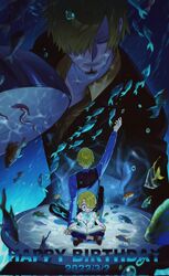 sanji from one piece by qin (7833198)