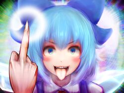 cirno from cookie (touhou) by khn (kihana)