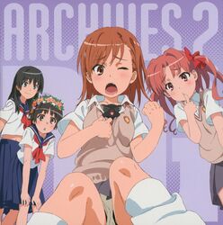 misaka mikoto from to aru kagaku no railgun