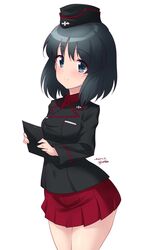 inatomi hibiki from girls und panzer by kuzuryuu kennosuke