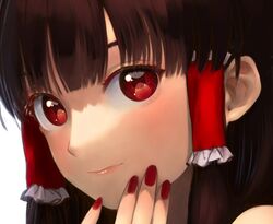 hakurei reimu from touhou by kageharu