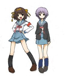 nagato yuki from suzumiya haruhi no yuuutsu by senra