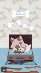 rockruff from pokemon by meme (sleepsheep)
