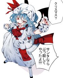 remilia scarlet from christmas by ikurauni