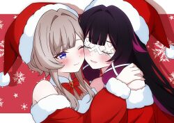 columbina (genshin impact) from christmas by bokutaaaa