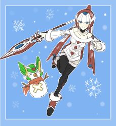 sage harpuia (mega man) from christmas