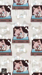 rockruff from pokemon by meme (sleepsheep)