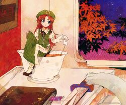 hong meiling from touhou by itomugi-kun