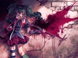 hatsune miku from vocaloid by velvetterabby