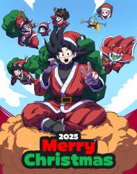 chi-chi (dragon ball) from christmas by horang4628