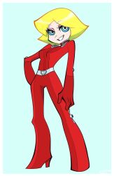 clover (totally spies) from panty & stocking with garterbelt by slimegummie