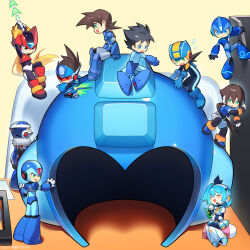 aile (mega man zx) from mega man (classic) by buzzsaw (6631455)