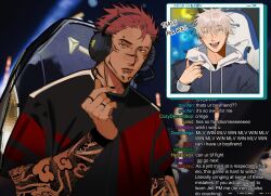 gojou satoru from jujutsu kaisen