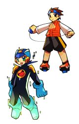 lan hikari (mega man) from mega man (series)