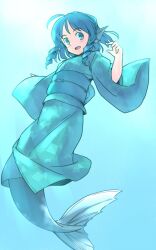 wakasagihime from touhou by rangycrow