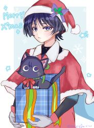 scaramouche (cat) (genshin impact) from christmas