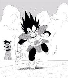son goku from dragon ball by lee (dragon garou)