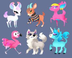fuchsia (animal crossing) from animal crossing