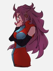 android 21 from dragon ball by kemachiku