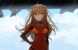 souryuu asuka langley from neon genesis evangelion by skoll world