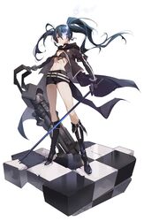 black rock shooter (character) from black rock shooter