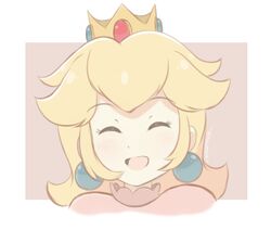princess peach from super mario bros. by chocomiru