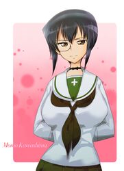 kawashima momo from girls und panzer by nakasawa kei