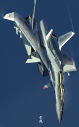 ffr-31mr/d super sylph from sentou yousei yukikaze by asterozoa