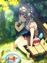 gawr gura from hololive by banned artist