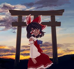 hakurei reimu from touhou by you taira
