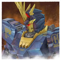 unicorn gundam banshee from gundam
