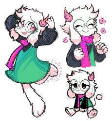 ralsei from deltarune by linterteatime