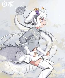 white dragon (kemono friends) from kemono friends