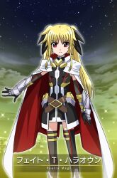fate testarossa from lyrical nanoha