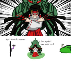 hakurei reimu from touhou by jkd05d