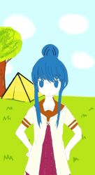 shima rin from yurucamp