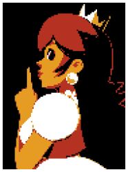 princess peach from super mario bros.