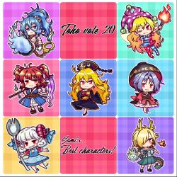 clownpiece from touhou