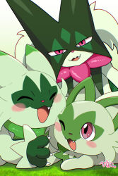 floragato from pokemon by hinako iroiro