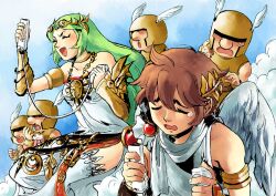 palutena from kid icarus