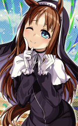 grass wonder (umamusume) from nijisanji by yasume yukito