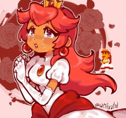 princess peach from super mario bros. by iamfixated