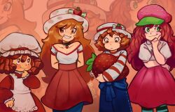 strawberry shortcake (sbsc) from strawberry shortcake (1980s) by rerensai11